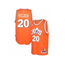 adidas Cleveland Cavaliers #20 Kay Felder Orange Hardwood Classics Swingman Jersey