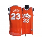 nba cavs #23 james orange