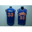 nba cavs #33 oneal blue(fans edition)