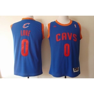 nba cleveland cavaliers #0 love blue[revolution 30 swingman]