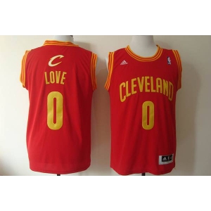 nba cleveland cavaliers #0 love red[revolution 30 swingman]