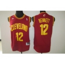 nba cleveland cavaliers #12 bennett red[revolution 30 swingman]