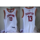 nba cleveland cavaliers #13 thompson white[2011 swingman revolution 30]