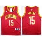 nba cleveland cavaliers #15 kyrie irving red(Revolution 30 Swingman)