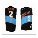 nba cleveland cavaliers #2 irving black-blue[revolution 30 swingman]