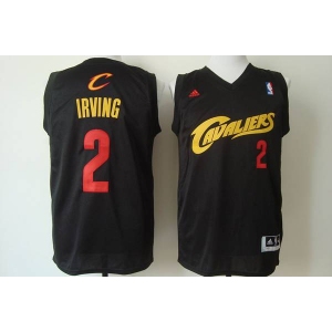 nba cleveland cavaliers #2 irving black[revolution 30 swingman][fashion]