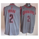 nba cleveland cavaliers #2 irving grey[static fashion swingman]