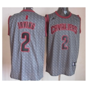 nba cleveland cavaliers #2 irving grey[static fashion swingman]