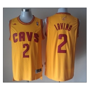 nba cleveland cavaliers #2 irving yellow[revolution 30 swingman]