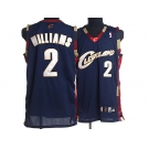 nba cleveland cavaliers #2 milliams blue