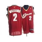 nba cleveland cavaliers #2 milliams red