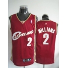 nba cleveland cavaliers #2 williams red