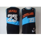 nba cleveland cavaliers #23 james black-1[revolution 30 swingman][fashion]