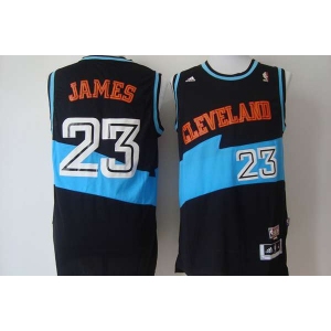 nba cleveland cavaliers #23 james black-1[revolution 30 swingman][fashion]