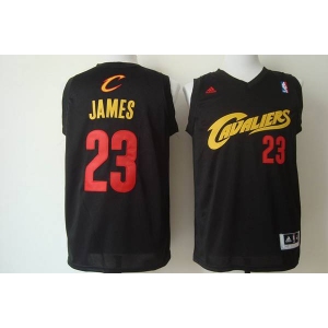 nba cleveland cavaliers #23 james black[revolution 30 swingman][fashion]