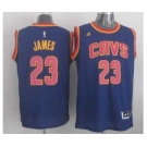 nba cleveland cavaliers #23 james blue-1