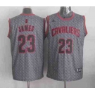 nba cleveland cavaliers #23 james grey[static fashion swingman]