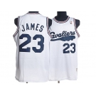 nba cleveland cavaliers #23 james m&n white