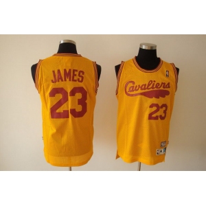 nba cleveland cavaliers #23 james m&n yellow