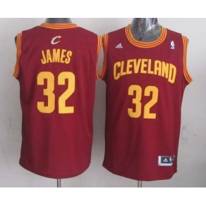 nba cleveland cavaliers #32 james red[revolution 30 swingman]