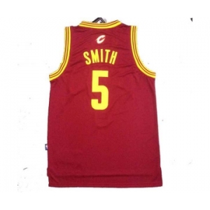 nba cleveland cavaliers #5 smith red[revolution 30 swingman]