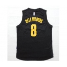 nba cleveland cavaliers #8 dellavedova black[number golden]