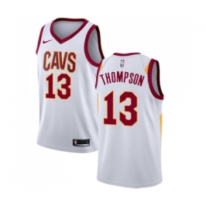 Women's Nike Cleveland Cavaliers #13 Tristan Thompson Swingman White Home NBA Jersey - Association Edition