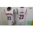 women nba cleveland cavaliers #23 james white jerseys