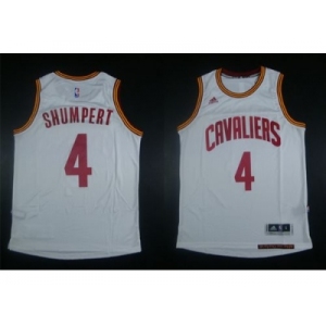 NBA Youth Revolution 30 Cleveland Cavaliers #4 Iman Shumpert White Jerseys