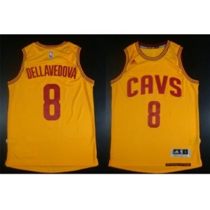 NBA Youth Revolution 30 Cleveland Cavaliers #8 Matthew Dellavedova Gold Stitched Jerseys