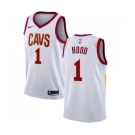 Youth Nike Cleveland Cavaliers #1 Rodney Hood Authentic White NBA Jersey - Association Edition