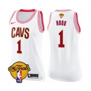Youth Nike Cleveland Cavaliers #1 Rodney Hood Swingman Gray 2018 NBA Finals Bound NBA Jersey - City Edition