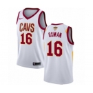 Youth Nike Cleveland Cavaliers #16 Cedi Osman Authentic White 2018 NBA Finals Bound NBA Jersey - Association Edition