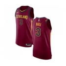 Youth Nike Cleveland Cavaliers #3 George Hill Authentic Maroon NBA Jersey - Icon Edition