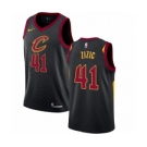 Youth Nike Cleveland Cavaliers #41 Ante Zizic Authentic Black NBA Jersey Statement Edition
