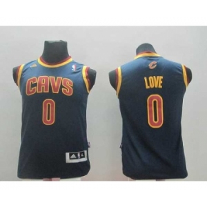 youth nba cleveland cavaliers #0 love blue[revolution 30 swingman]