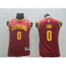 youth nba cleveland cavaliers #0 love red[revolution 30 swingman]