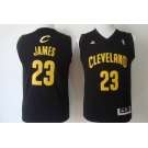 youth nba cleveland cavaliers #23 james black[revolution 30 swingman]