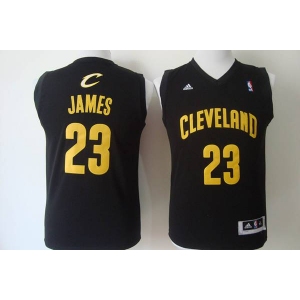youth nba cleveland cavaliers #23 james black[revolution 30 swingman]