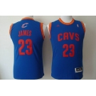 youth nba cleveland cavaliers #23 james blue[revolution 30 swingman]