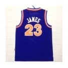 youth nba cleveland cavaliers #23 james blue[soul swingman throwback]