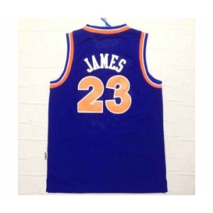 youth nba cleveland cavaliers #23 james blue[soul swingman throwback]