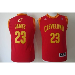 youth nba cleveland cavaliers #23 james red[revolution 30 swingman]