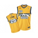 Men Adidas Denver Nuggets #20 Tyler Lydon Swingman Gold Alternate NBA Jersey