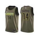 Men Nike Denver Nuggets #14 Gary Harris Green Salute to Service NBA Swingman Jersey