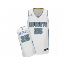 Men's Adidas Denver Nuggets #25 Malik Beasley Swingman White Home NBA Jersey