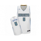 Men's Adidas Denver Nuggets #5 Will Barton Swingman White Home NBA Jersey