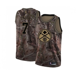 Men's Nike Denver Nuggets #7 Trey Lyles Swingman Camo Realtree Collection NBA Jersey