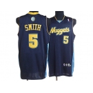 NBA Denver Nuggets #5 SMITH dark BLUE