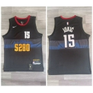 Nuggets #15 Nikola Jokic Black Nike 2023-24 City Edition Swingman Jersey